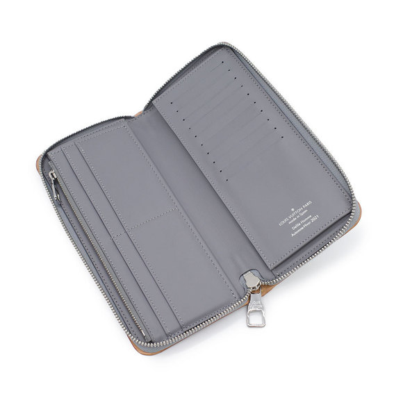 Louis Vuitton Zippy Wallet Vertical Long Wallet Silver - Picture 4 of 6